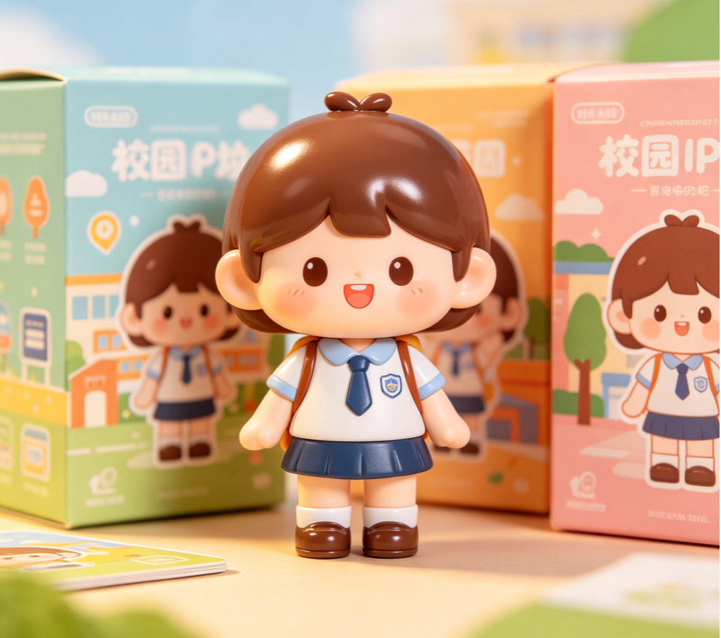 校园文创产业稳步发展 塑胶盲盒公仔赋能高校 IP 文化落地传播(图2) 校园文创产业稳步发展 塑胶盲盒公仔赋能高校 IP 文化落地传播(图2)