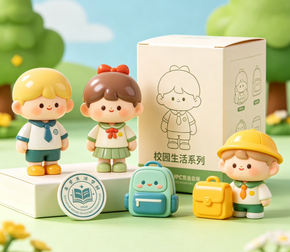 校园文创产业稳步发展 塑胶盲盒公仔赋能高校 IP 文化落地传播(图4) 校园文创产业稳步发展 塑胶盲盒公仔赋能高校 IP 文化落地传播(图4)