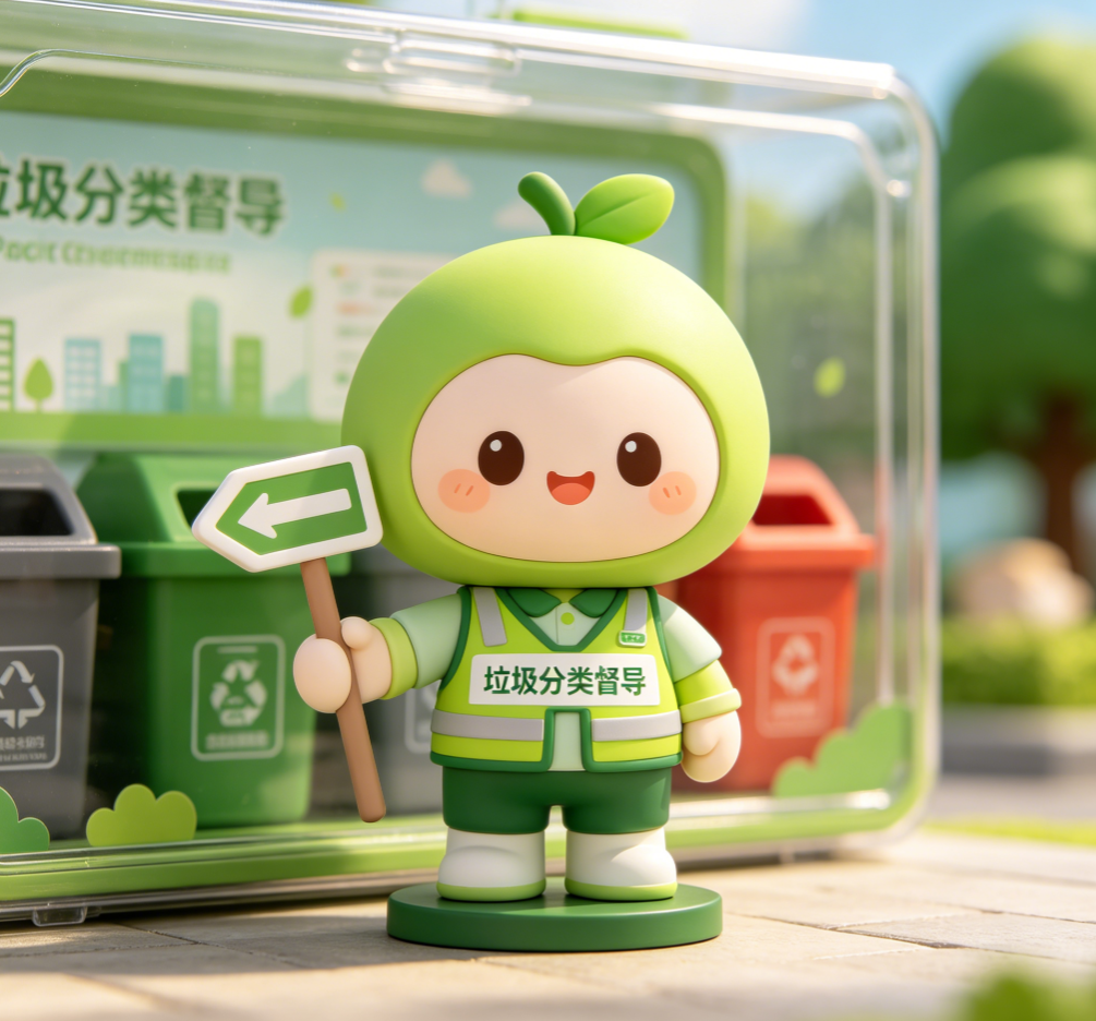 市政公益 IP 温情传播，东莞市麒盛达园林环卫职业盲盒公仔赋能文明城市品牌流量打造(图2)