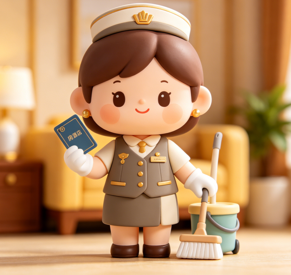 旅居服务 IP 差异化营销,东莞市麒盛达酒店从业职业盲盒公仔赋能文旅住宿私域流量沉淀(图2) 旅居服务 IP 差异化营销,东莞市麒盛达酒店从业职业盲盒公仔赋能文旅住宿私域流量沉淀(图2)