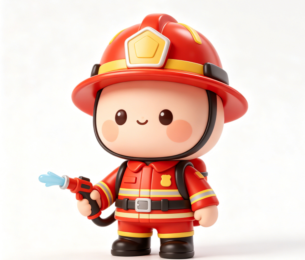 消防指挥岗位塑胶公仔盲盒生产厂家 解析应急 IP 文创市场增长机遇(图3)