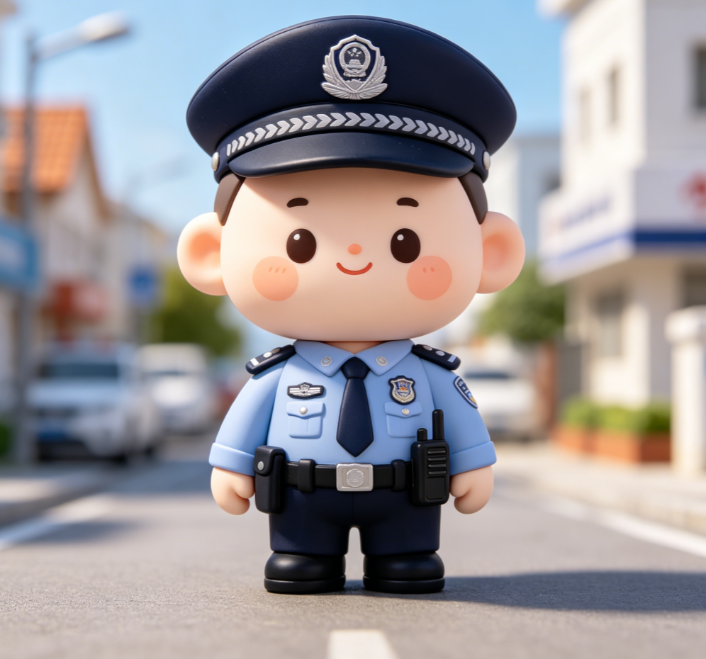 刑侦民警 IP 塑胶盲盒市场需求攀升 东莞麒盛达源头工厂赋能警营文创标准化定制(图2)
