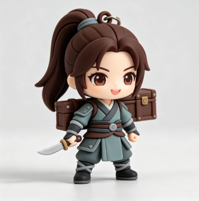 Z 世代青年消费驱动水墨仙侠钥匙扣增长 麒盛达贴合青年审美潮玩定制玄幻PVC硅胶公仔挂件(图1) Z 世代青年消费驱动水墨仙侠钥匙扣增长 麒盛达贴合青年审美潮玩定制玄幻PVC硅胶公仔挂件(图1)