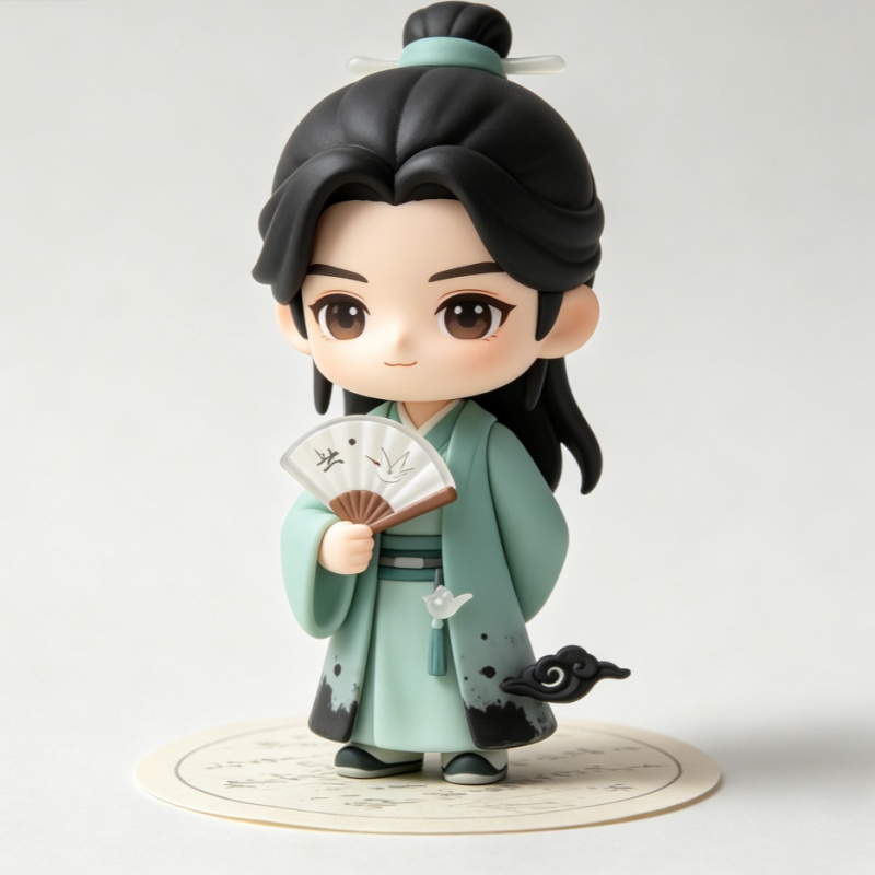 国风潮玩标准化时代来临,东莞麒盛达 PVC 硅胶 Q 版武侠玄幻盲盒源头厂树立品控标杆(图3) 国风潮玩标准化时代来临,东莞麒盛达 PVC 硅胶 Q 版武侠玄幻盲盒源头厂树立品控标杆(图3)